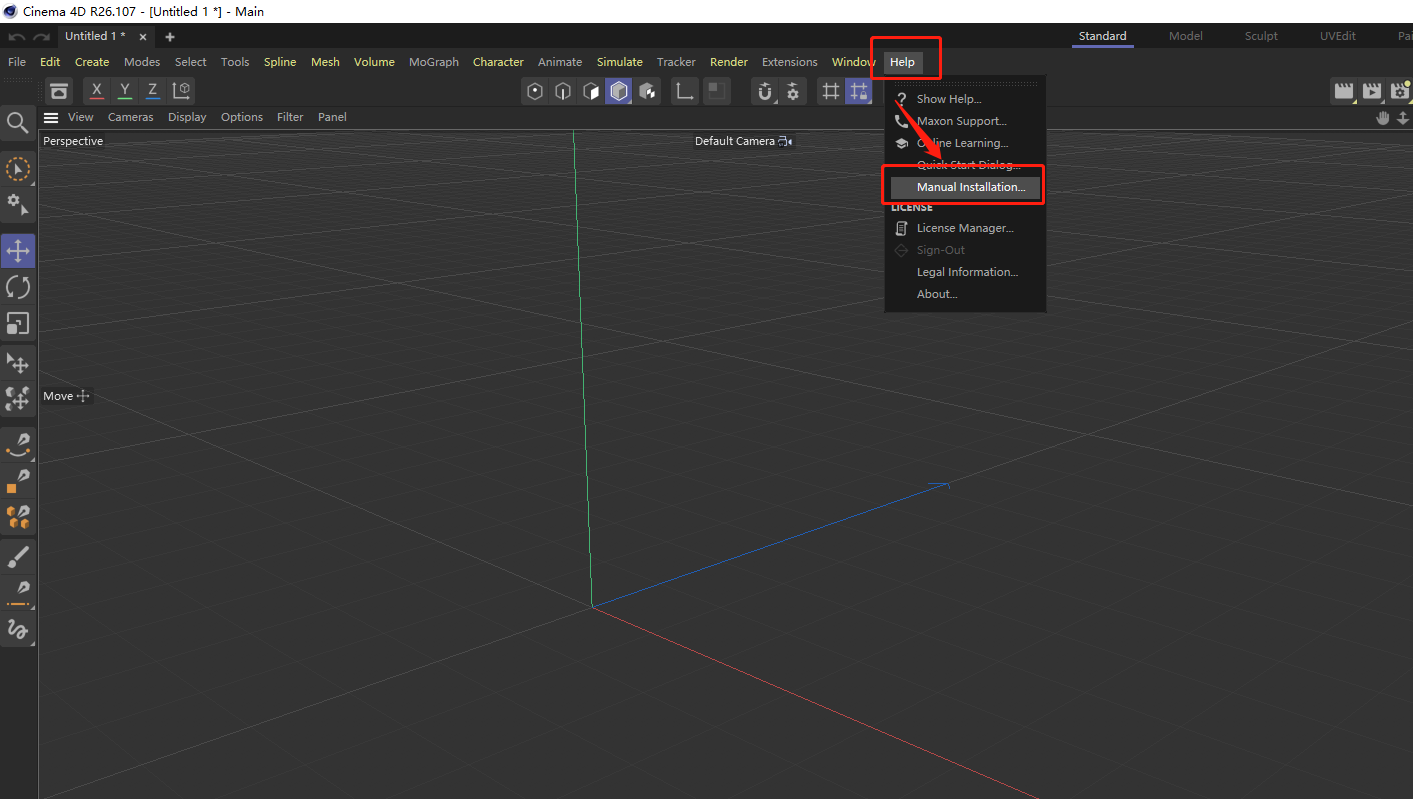 Cinema 4D R26.107【C4D最新版下载】完美汉化破解版安装图文教程、破解注册方法