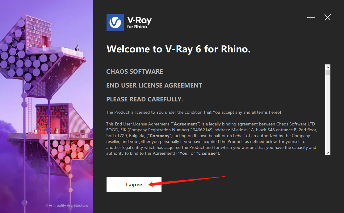 【犀牛插件VR渲染器下载】VRay 6.0002 for Rhino 6-8附破解补丁完美破解版安装图文教程、破解注册方法