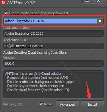 Adobe Illustrator cc2015官方破解版安装图文教程、破解注册方法