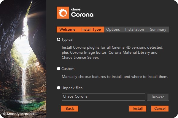 【C4D CR渲染器】Corona Renderer 9 for Cinema 4D R17-2023 英文破解版下载安装图文教程、破解注册方法