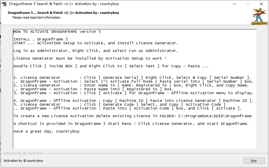 Dragonframe 5【附注册机+安装破解教程】绿色破解版安装图文教程、破解注册方法