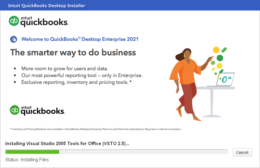 QuickBooks 2021v21.0R4【财务管理软件】英文破解版安装图文教程、破解注册方法