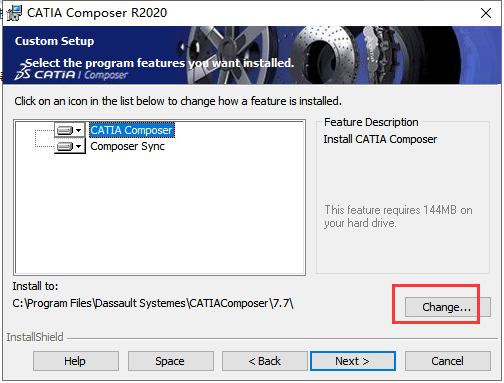 DS CATIA Composer R2020【3D设计软件】简体中文破解版安装图文教程、破解注册方法