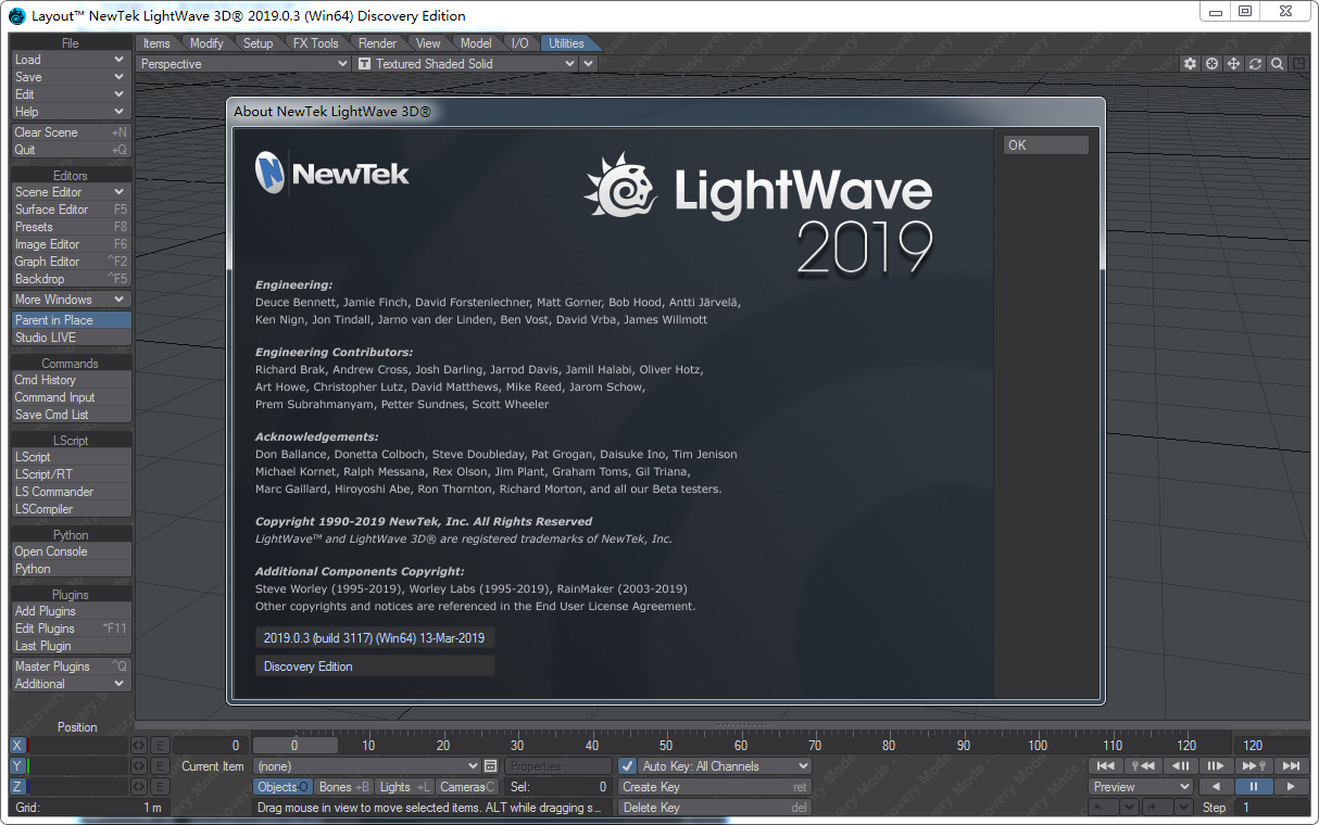 LightWave 3D 2019 【三维动画制作软件】英文破解版下载安装图文教程、破解注册方法