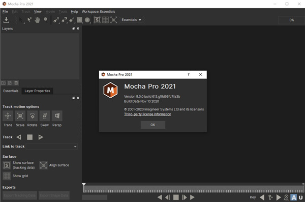 Mocha Pro 2021 正式版【Mocha2021】英文破解版安装图文教程、破解注册方法