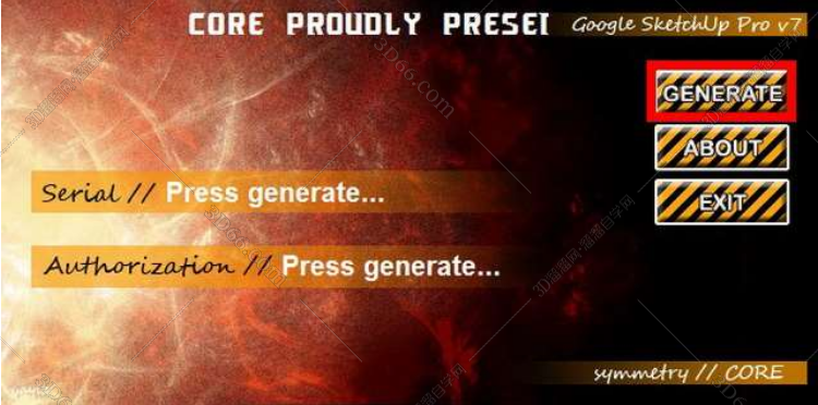 sketchup 草图大师 2017注册机