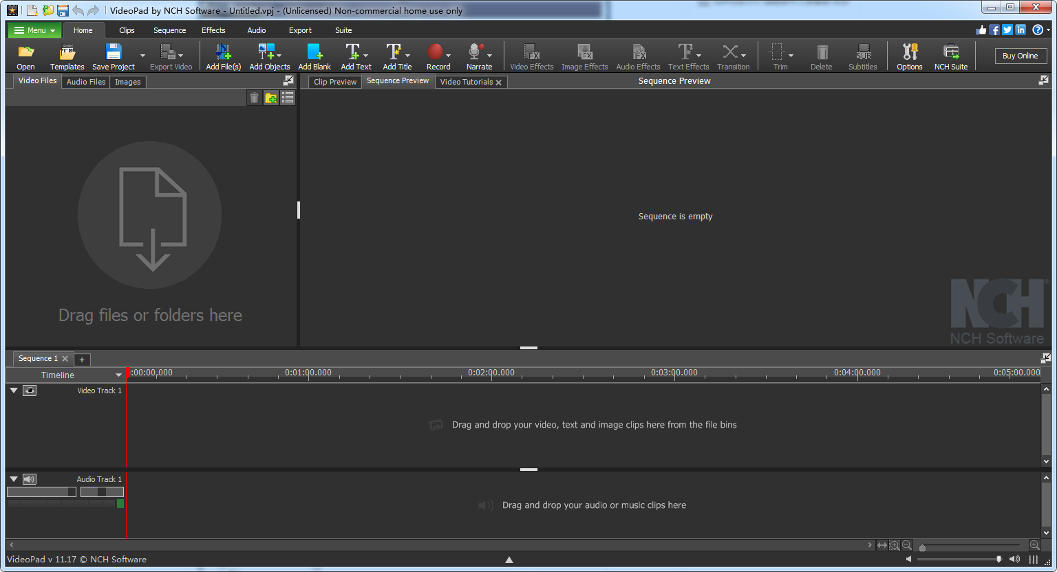 VideoPad Video Editor v11.17【视频编辑器】英文免费版下载安装图文教程、破解注册方法