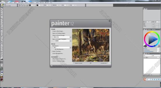 Corel Painter 12破解版【Painter 12中文版】中文版安装图文教程、破解注册方法