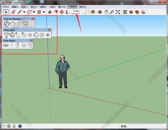 vray for sketchup 材质制作