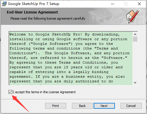 Google SketchUp pro7.0 完美激活汉化版安装图文教程、破解注册方法