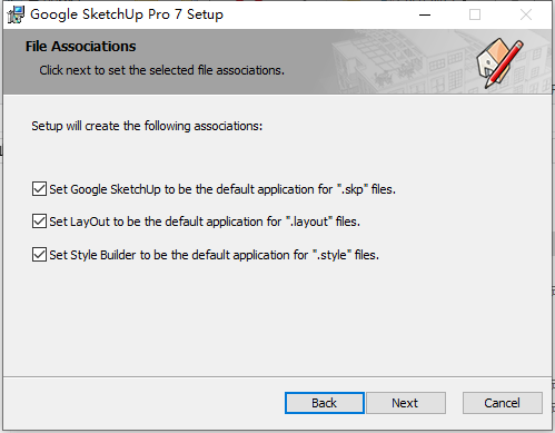 Google SketchUp pro7.0 完美激活汉化版安装图文教程、破解注册方法