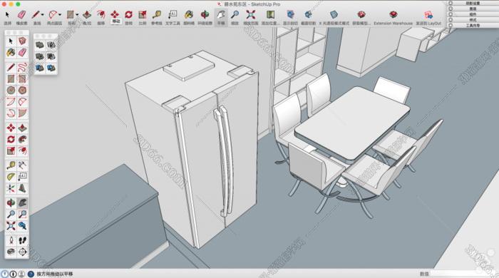 mac版sketchup怎么用