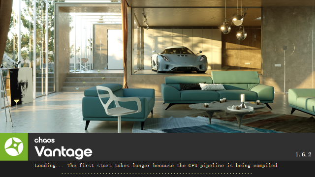 Chaos Vantage v1.6.2【实时光线追踪渲染器】破解版下载安装图文教程、破解注册方法
