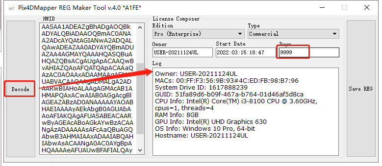 Pix4Dmapper4.4.12【附安装教程】中文破解版安装图文教程、破解注册方法