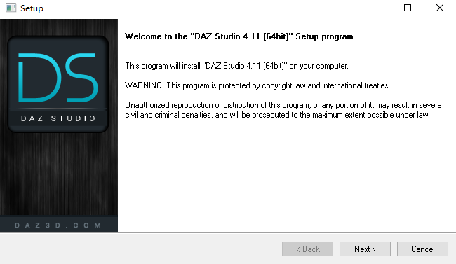DAZ Studio Pro Edition 4.11.0.383免费版【DAZ Studio 4.11】附安装教程安装图文教程、破解注册方法