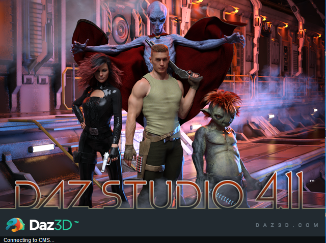 DAZ Studio Pro Edition 4.11.0.383免费版【DAZ Studio 4.11】附安装教程安装图文教程、破解注册方法