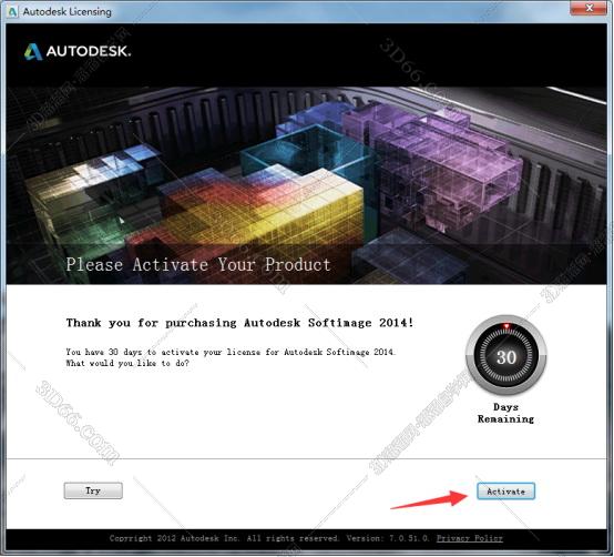 Autodesk SoftImage2014【SoftImage2014】破解版安装图文教程、破解注册方法