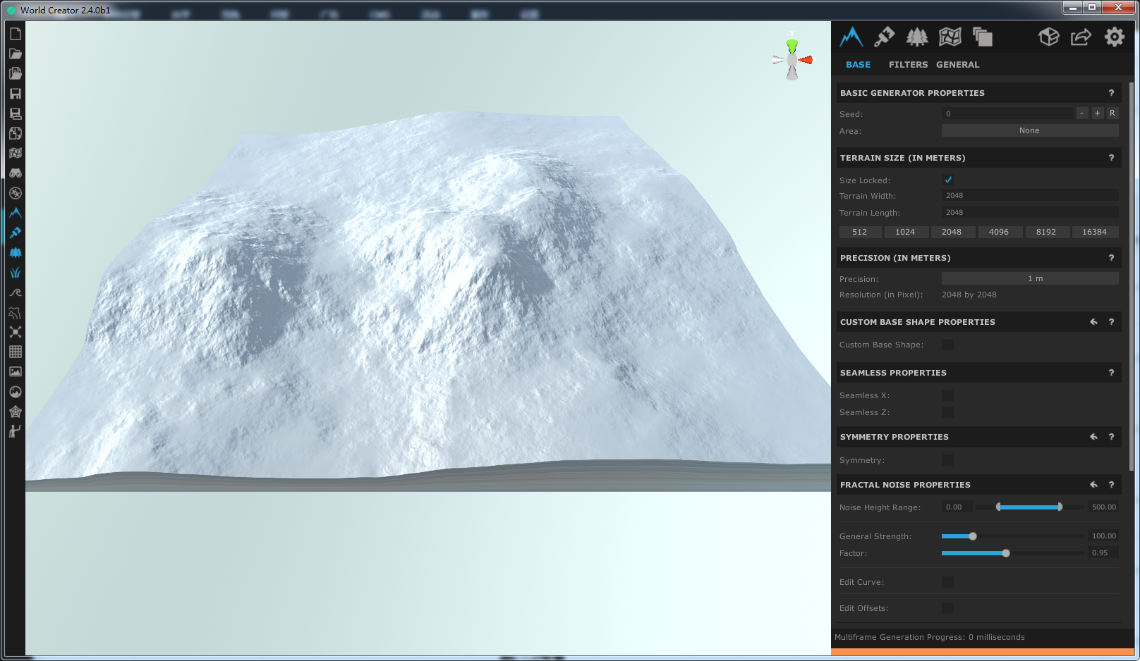 World Creator v2.4.0【GPU三维地形生成软件】英文绿色破解版下载安装图文教程、破解注册方法