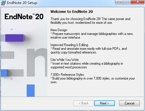 EndNote 20【文献管理软件】英文破解版下载安装图文教程、破解注册方法