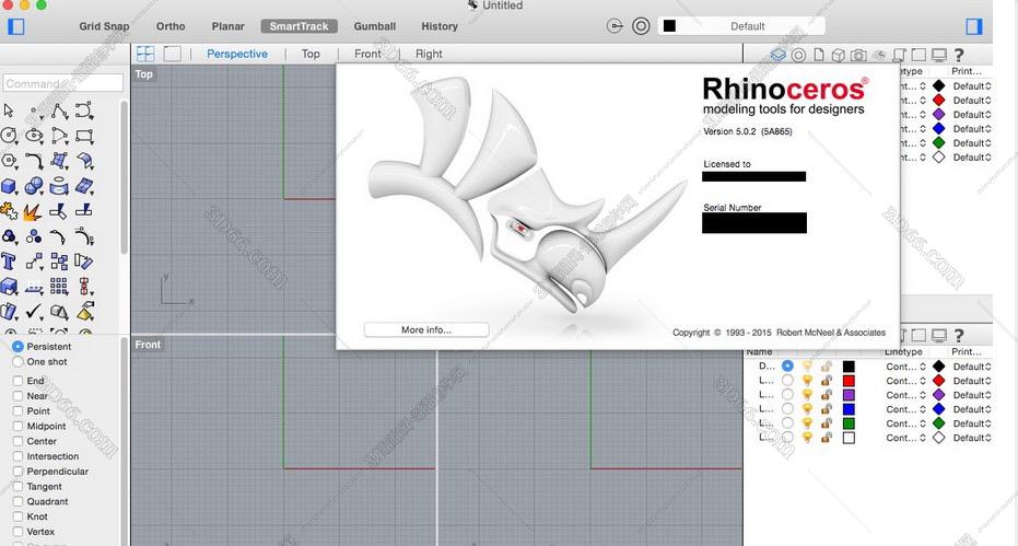 Mac版rhino快捷键