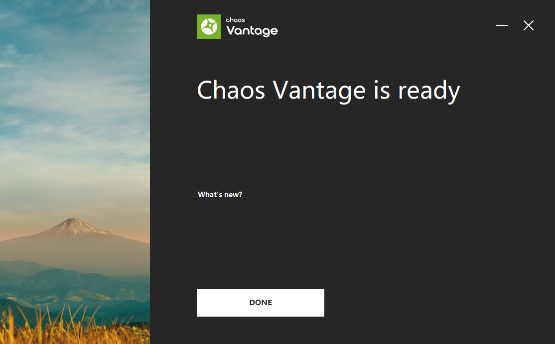 Chaos Vantage v1.5.3【实时光线追踪渲染软件】汉化破解版下载安装图文教程、破解注册方法