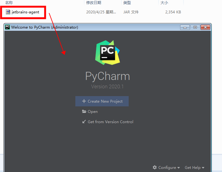pycharm2020.1 汉化版【pycharm2020.1】中文破解版安装图文教程、破解注册方法
