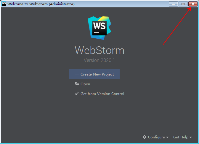 JetBrains WebStorm 2020.1【前端程序开发软件】简体中文版免费下载安装图文教程、破解注册方法
