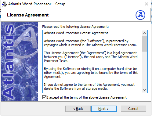 Atlantis word processor 3.2【文字处理软件】英文破解版安装图文教程、破解注册方法