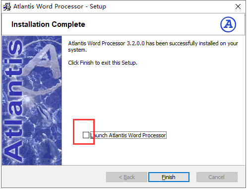 Atlantis word processor 3.2【文字处理软件】英文破解版安装图文教程、破解注册方法