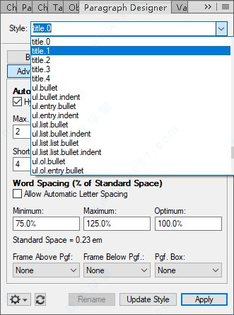 adobe framemaker教程