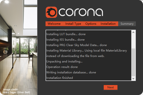 Corona Renderer 7【CR7渲染器 for 3dmax】正式版汉化版本安装图文教程、破解注册方法