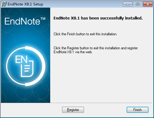 EndNote X8.1【文献管理软件】中文破解版下载安装图文教程、破解注册方法