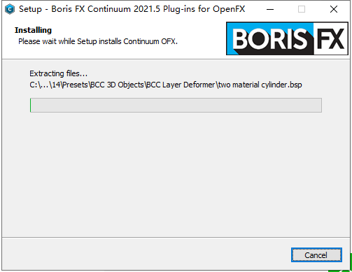 Boris FX Continuum Complete 2021【AE插件bcc2021】破解版安装图文教程、破解注册方法