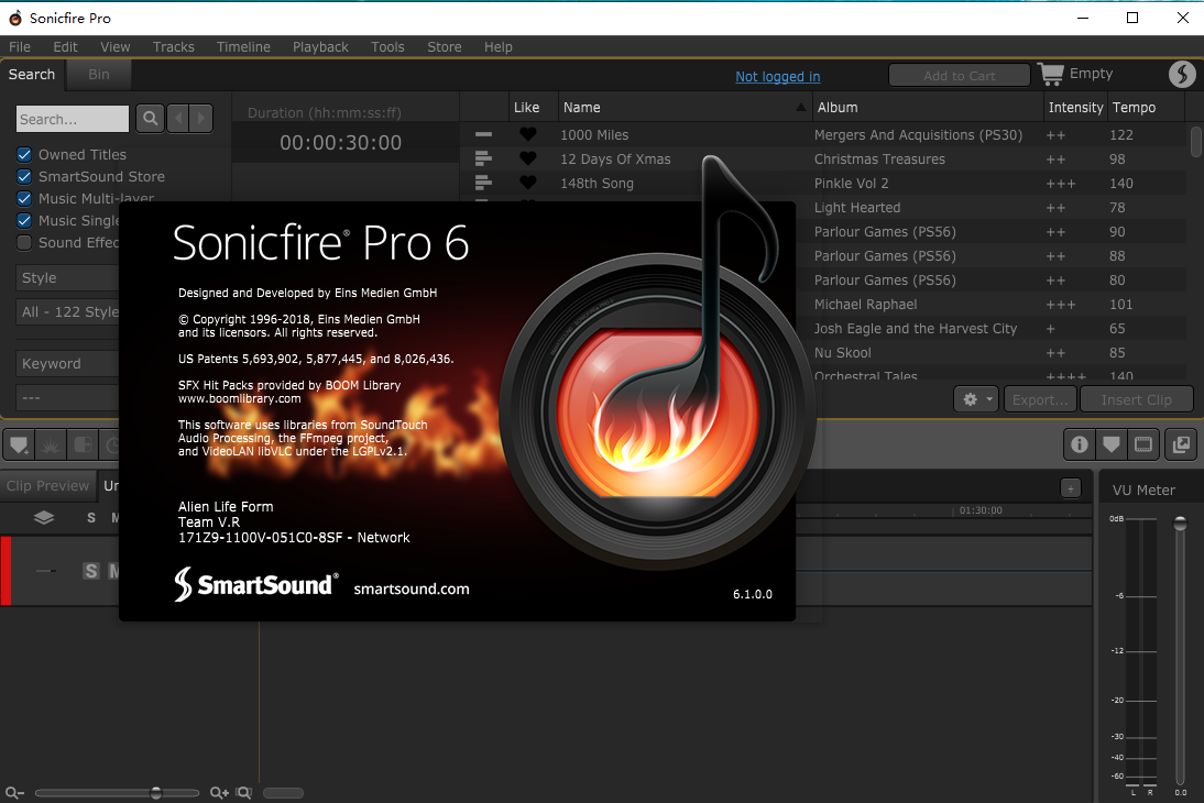 sonicfire pro V6.1【视频配乐软件】免费破解版安装图文教程、破解注册方法