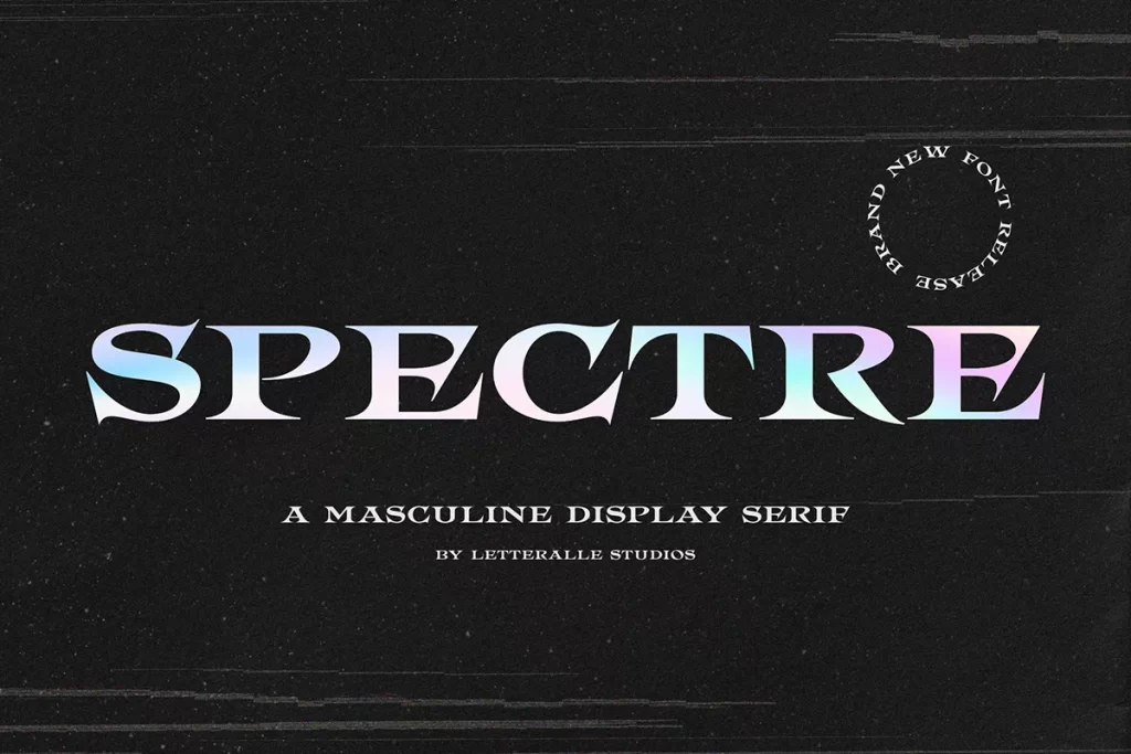 图片[1]-Spectre Font 超好看品牌设计LOGO设计无衬线装饰字体知识兔