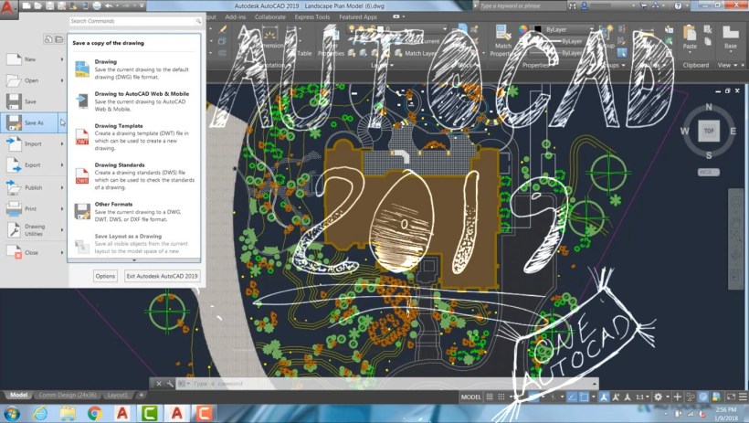 AutoCAD2019